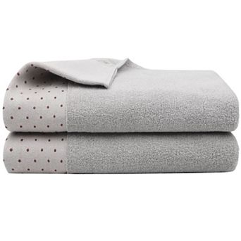 Bath Towel Set, 100% Cotton Soft 600 Gsm Absorbent 2 pc