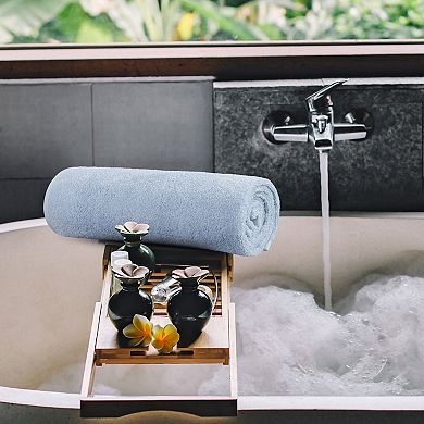 100% Cotton Texture Bath Towels Set Of 4, Soft And Thick Absorbent Waffle Weave Towels