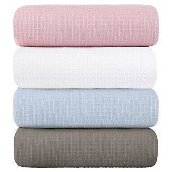 100% Cotton Texture Bath Towels Set Of 4, Soft And Thick Absorbent Waffle Weave Towels