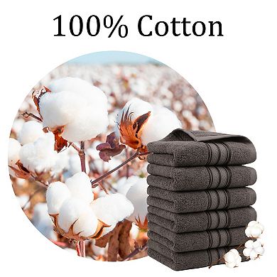 Hand Towels For Bathroom 13 X 29 Inches 100% Cotton, Oversized Cotton Guest Towels For Hotel Spa