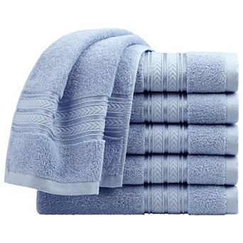 Hand Towels For Bathroom 13 X 29 in 100% Cotton, Oversized Cotton Guest Towels For Hotel Spa