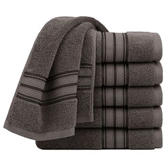 Hand Towels For Bathroom 13 X 29 in 100% Cotton, Oversized Cotton Guest Towels For Hotel Spa