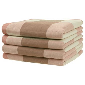 Bathroom Hand Towels Absorbent Quick Drying Towel Sets for Gym, Spa, Hotel 4 Pack 14" x 30"