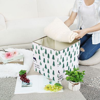 Storage Bin Cube Box Bin Basket For Shelf