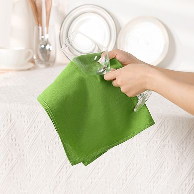 Cotton Stripe Kitchen Towels Absorbent Soft Quick Dry Lint Free Tea Towels 2 Pack