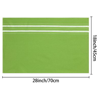 Cotton Stripe Kitchen Towels Absorbent Soft Quick Dry Lint Free Tea Towels 2 Pack