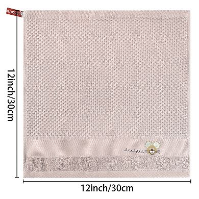 6pcs Cotton Cleaning Cloth Kitchen Towels for Dish Washing Drying Rags 12 x 12 Inch