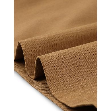 Linen Short For Women's Summer Casual Elastic High Waist Shorts