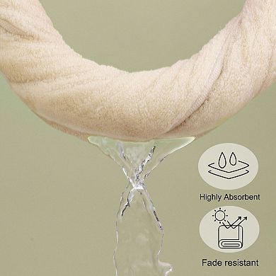 4 Pcs 100% Cotton Hand Towel Set 14"x30",soft And Absorbent Towels