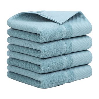 4 pc 100% Cotton Hand Towel Set 14"x30",soft And Absorbent Towels