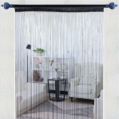 String Curtain Fringe Panel Thread Strips Backdrop Bedroom Door Window Divider