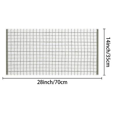2 Pcs Checkered Bathroom Hand Towels, Soft Absorbent Quick Drying Towel Sets 14" x 28"