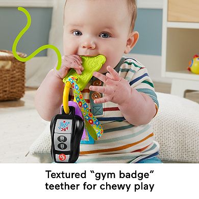 Laugh & Learn Fisher-Price Play & Go Activity Keys Baby & Toddler Musical Learning Toy