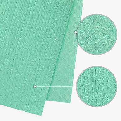 Reusable Kitchen Sponge Dishcloths Absorbent Washable No Odor Lint Free 10 Pack