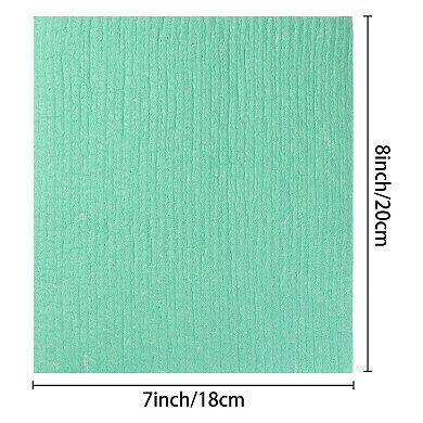 Reusable Kitchen Sponge Dishcloths Absorbent Washable No Odor Lint Free 10 Pack
