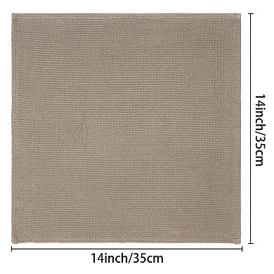 Cleaning Rags 12 Packs Cotton Waffle Cleaning Cloths 14" X 14"