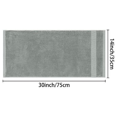 Hand Towels Lightweight Soft Absorbent Washcloths Set For Home Bathroom Hotel