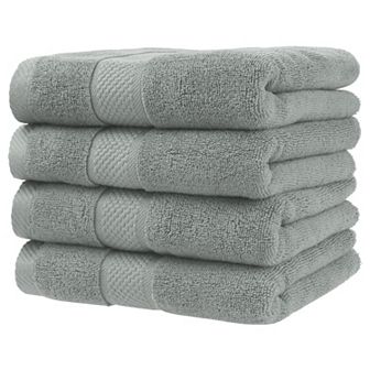 Hand Towels Lightweight Soft Absorbent Washcloths Set For Home Bathroom Hotel