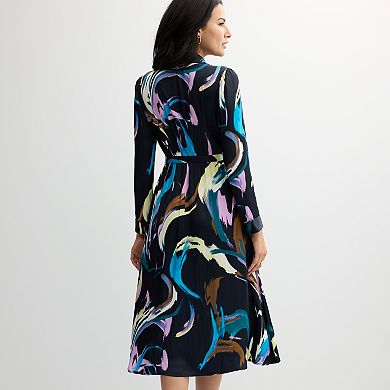 Women's Nine West Midi Shirt Dress