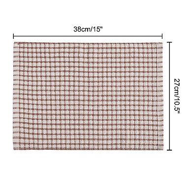 Cotton Terry Small Kitchen Dish Cloth, Absorbent And Quick Drying Cleaning Dish Rags