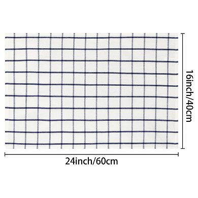 Medium Kitchen Dish Towel Hand Towels Ultra Absorbent Lint Free 4 Pack 16*24in