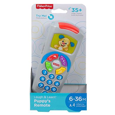 Laugh & Learn Fisher-Price Puppy’s Remote Baby & Toddler Learning Toy