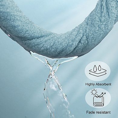 2 Pcs Bath Towel Set 27"x54", 100% Cotton Towels Absorbent