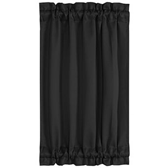 Blackout Curtains Rod Sliding Door Darkening Drapes