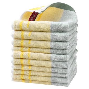 Cotton Cleaning Cloths, Absorbent Cleaning Cloth For House, Kitchen, Window 10 Pack