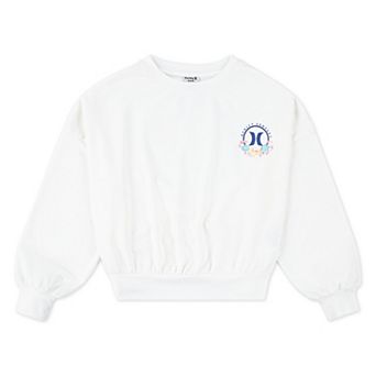 Girls 7-16 Hurley French Terry Crewneck