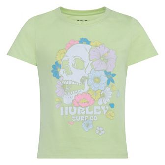 Girls 7-16 Hurley Become The Flowers Baby Tee