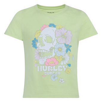 Girls 7-16 Hurley Become The Flowers Baby Tee