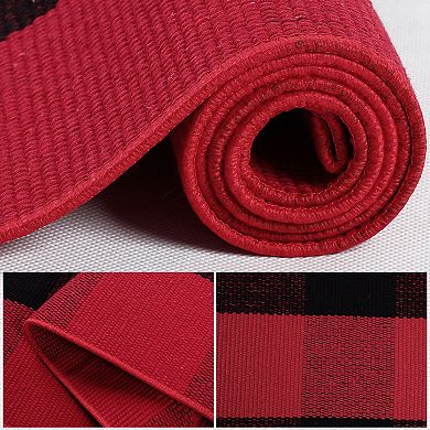 Cotton Classic Pattern High Density Woven Floor Mats , 51" x 24"