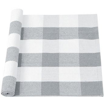 Cotton Classic Pattern High Density Woven Floor Mats , 51" x 24"