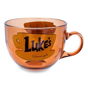 Gilmore Girls "Luke's" Cup Logo 16 oz. Glass Coffee Mug