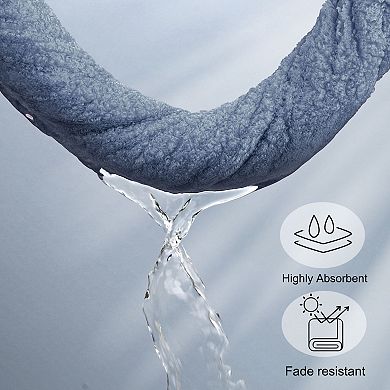 6 Pcs 100% Cotton Hand Towel Set 14"x30",Soft and Absorbent Towels