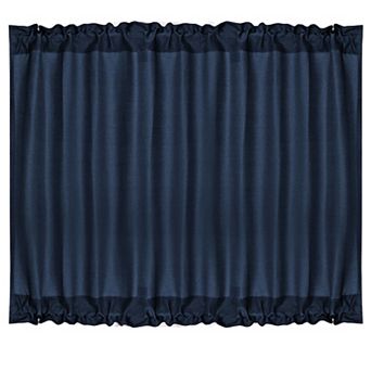 Elegant Blackout Curtains Rod Sliding Door Darkening Drapes