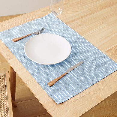 Striped Kitchen Dish Towels Tea Towels Highly Absorbent Durable Reversible 4 Pack 16*24in