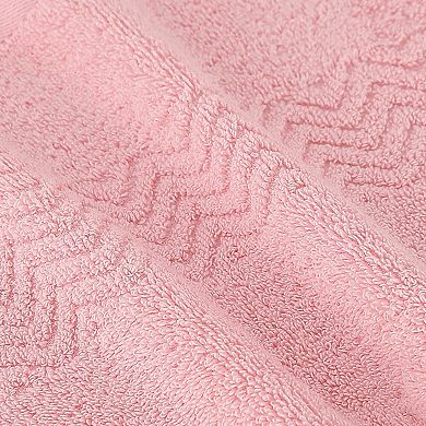 Luxury Washcloth 6 Piece 13 X 13 Inch Soft And Absorbent 100% Cotton For Daily Use