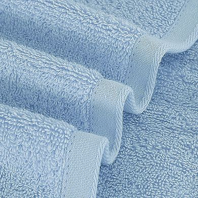 Super Soft And Absorbent Luxury 100% Cotton 6 Piece Bath Towel Set For Home Hotel Use