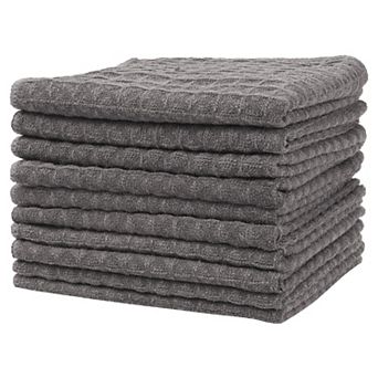 Microfiber Kitchen Cleaning Cloth Absorbent Quick Drying Lint Free Dish Towels 10 pc 12" x 12"