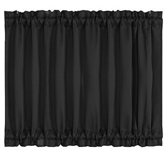 Elegant Blackout Curtains Rod Sliding Door Darkening Drape
