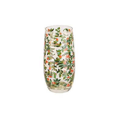 Cath Kidston Dolly Rose 2-pc. Highball Glass Set