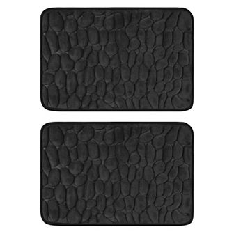 Memory Foam Bathroom Rugs Bath Carpet Bath Mat Soft Non-slip Water Absorbent Quick Dry
