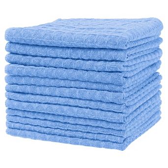 Microfiber Kitchen Cleaning Cloth Absorbent Quick Drying Lint Free Dish Towels 12 pc 10" x 10"