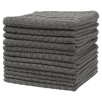 Microfiber Kitchen Cleaning Cloth Absorbent Quick Drying Lint Free Dish Towels 12 pc 10" x 10"