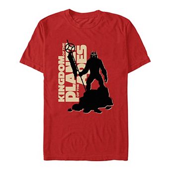 Men's Kingdom Of The Planet Of The Apes Victory Silhouette Graphic Tee
