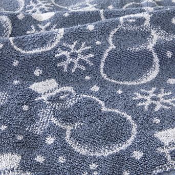 SKL Home Top Hat Snowmen Jac Bath Towel