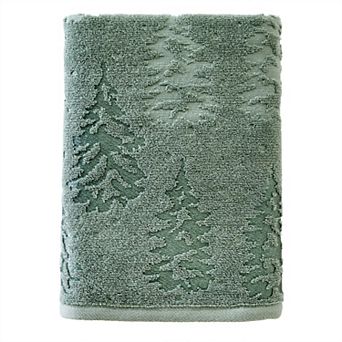 SKL Home Wispy Trees Jacuard Bath Towel