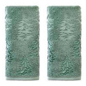 SKL Home Wispy Trees Jacquard Hand Towel